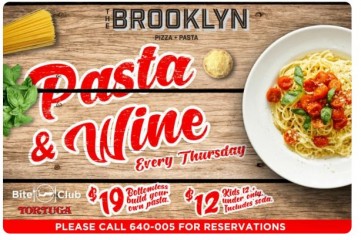 Thursday Pasta and Wine