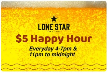 5$ Happy Hour