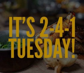 2 for 1 Tuesday