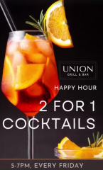 2 for 1 Cocktails