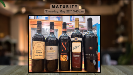 WINE TASTING - MATURITY