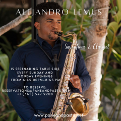 Alejandro Lemus Garcia at Pane & Pasta