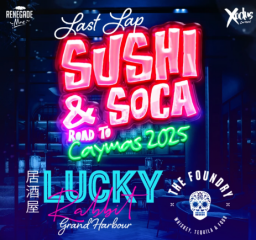 Sushi, Soca & $5 Happy Hour Specials