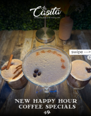 Coffee + Cocktails = Magic at Happy Hour!
