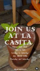 Thursday and Saturday all evening long