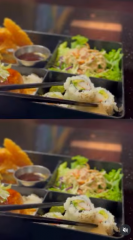Choose between Tofu, Chicken, Beef, Salmon, Tuna or Maki!