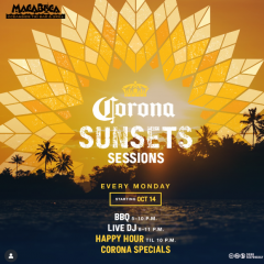 Monday Corona Sunsets Sessions at Macabuca