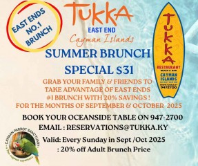 Summer Brunch Special at Tukka East