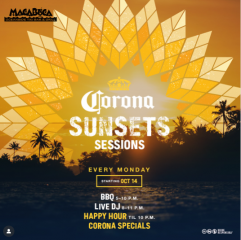 Monday Corona Sunsets Sessions at Macabuca