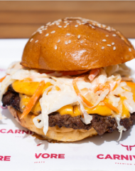 Tropical Heat Smash Burger