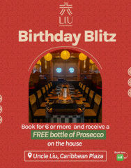 Celebrate Birthdays at Uncle Liu!