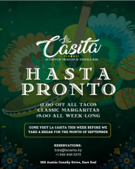 Fiesta before the siesta!