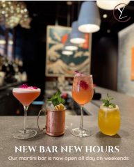 NEW BAR?NEW COCKTAILS?NEW HOURS