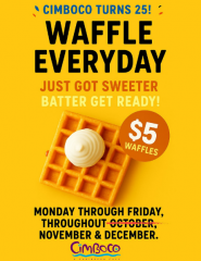 Waffle Special! Every Day