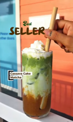 One of our signature Matcha's at Fresca