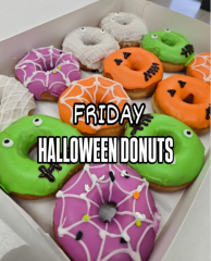 Halloween spooky-good donuts!