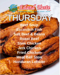 What's for lunch? island taste