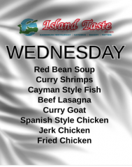 Serving up the taste of Cayman! The Lasagna - is delish!