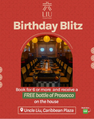 Celebrate Birthdays at Uncle Liu!