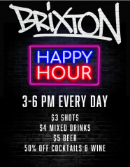 Join us for Happy Hour every day !