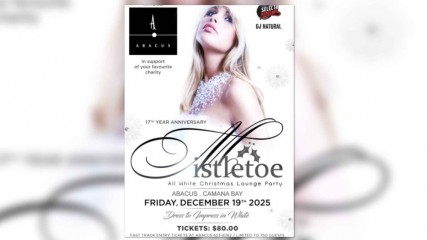 Mistletoe All White Christmas Party