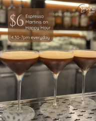 Espresso Martinis | Happy Hour