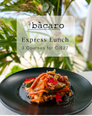 Express lunch at bacaro cayman .
