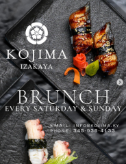 Kojima Izakaya’s famous Sunday brunch in Grand Cayman