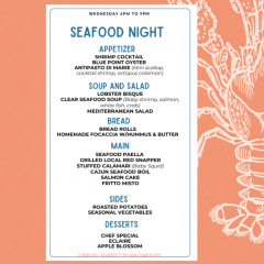 Seafood Night - Wyndham Reef Resort