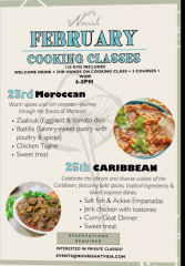 February Cooking Classes