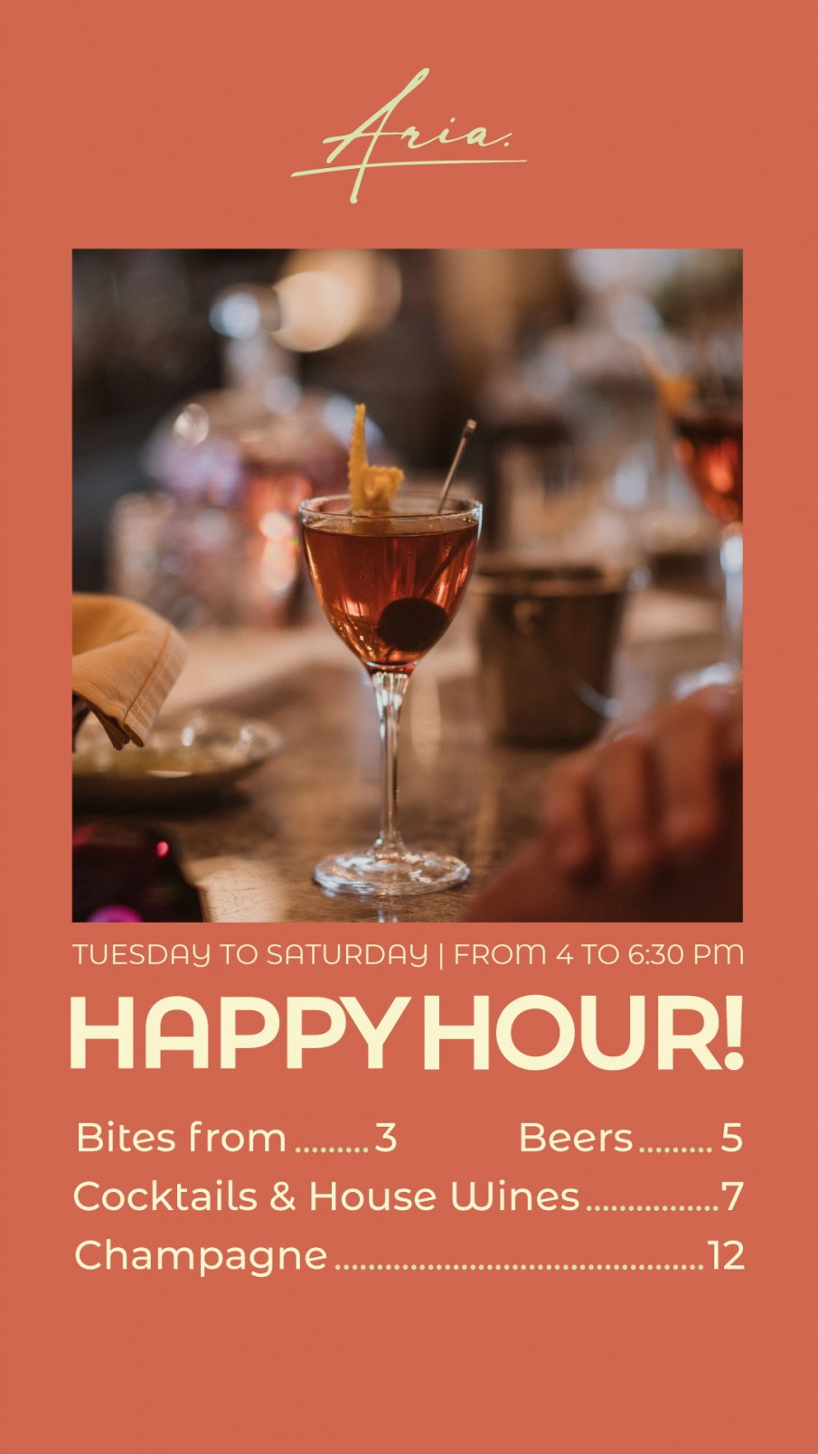 Happy Hour | Aria