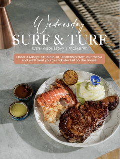 Wednesday Surf & Turf
