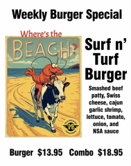 Weekly Burger Special