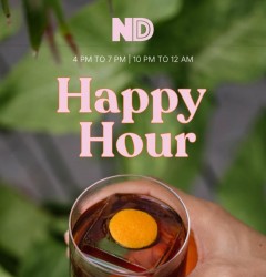 Daily Happy Hour