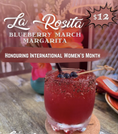 Women's Month Blueberry Margarita
