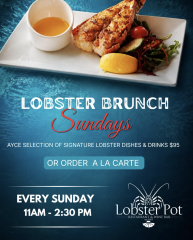 Lobster Brunch Sundays