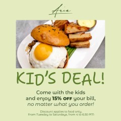Family Special at Aria