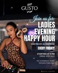 Ladies Evening Happy Hour