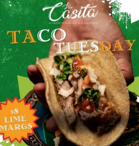 Taco Tuesday at La Casita