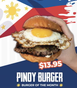 Burger of the Month: The Pinoy Burger