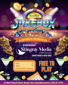 Jukebox Jackpot Bingo + Taco Tuesday